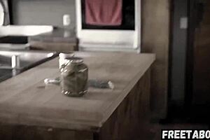 I saw naughty stepsister Whitney Wright with a pickle in her asshole, net