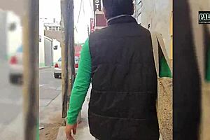 Teacher invites student to hotel from street; she wants sex with mask, promising privacy