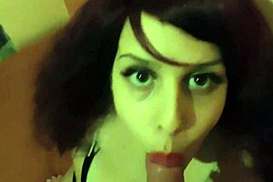 Redhead Wife Sucks Husband's Best Friend's Cock in POV.