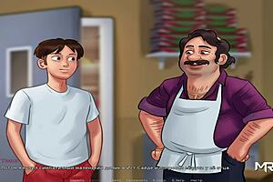 Does Summertime Saga show big mature Mexican ass?