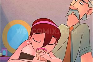 Wow, check out Anna’s best naughty moments in this taboo hentai!