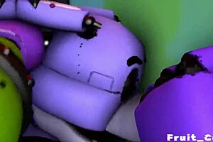 Fnaf Credit Fruit Cock in Raw Action