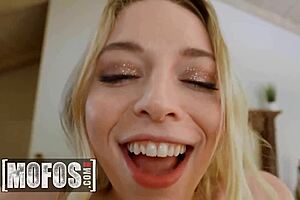 Lily larimar and charles dera celebrate anniversary with intense doggystyle sex near the fireplace!