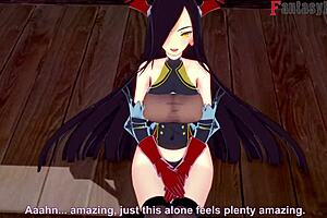 Friedrich der grosse sucks and has sex in azur lane