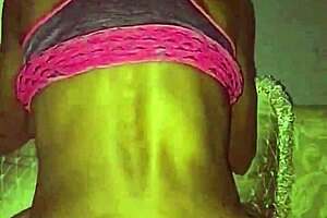 Slim black babe rides monster bbc with small tits bouncing!