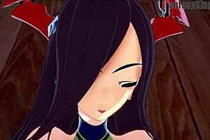 Friedrich der grosse sucks and has sex in azur lane