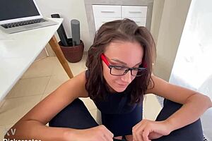 Hardcore Anal in Office Leaves Her Facialized