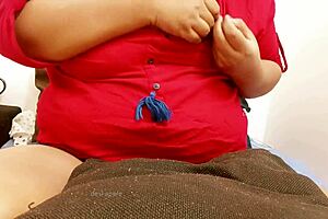 Desi Bhabhi Playing With Boobs