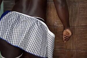 i'm showing off my big brazilian ass with oil, it's the most perfect you'll see