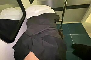 we're a perverted couple getting excited by perverted play in love hotel