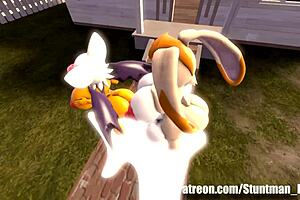 Wild Anal Action with Shemale in Growing Fun Commission Echoen!