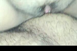 I feel her delicious tight pussy get wet as I fuck her doggystyle