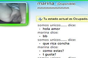 gorda masturbates on christmas