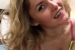 Thirty minutes of relaxing in lingerie with European elegance and subtle charm