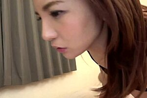 Beautiful Wife With Milky Skin Plays With Husband's Dissatisfaction