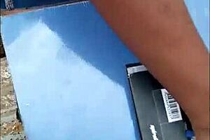 Young Neighbor Sucks Pen in Ass to Provoke Me