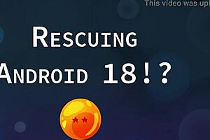 rescuing android 18 hentai animated video 😏