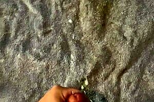 Slow Motion Little 18+ Dick Cumshot