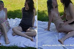 i'm doin strap-on sutra with peach and daisy, lickin pussies