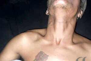 gay guy rides cock hard after party