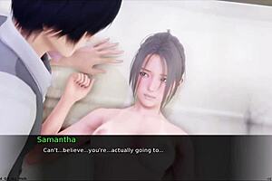 Public Fingering and Masturbation in Outdoor Game