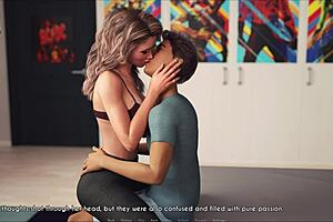 Wife and Stepmother Play Game Together 255