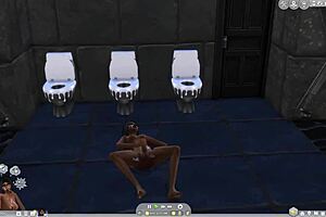 Futanari shemales explore sex and fun in sims 4 3d