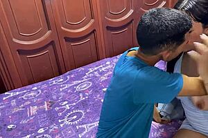 Stepbrother fucks my ass and cums in mouth.