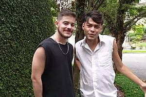 backstage fun with rodrigo weeh and naughty gatinhos in wild safados moments. get a peek at the raw behind-the-scenes action with these teen stars.