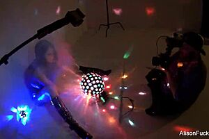 Alison Tyler, what are you doing backstage with that big ass and tits?