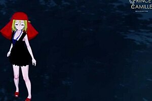 Anna from Shaman King exorcises with her wet vagina 😈