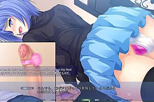 mahiru squirts in classroom voyeur scene