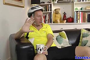 Lingerie Mature Pussylicked and Pounded with Force