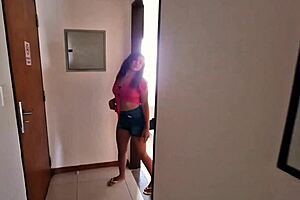 Coming Home To A Surprise Blowjob And Intense Fucking With Big Ass