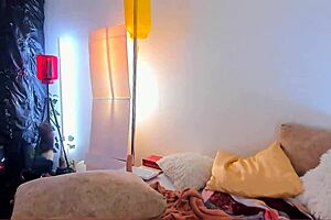 Beauty Bbw In Sexy Outfit Chilling On Bed