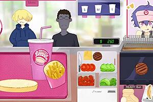 Intriguing Femboy Burgers hentai game trailer.