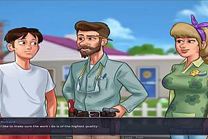 summer time saga unc part 16 with anime dating vibes