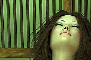 Emotional Handjob by Big Boobed Redhead Olivia.