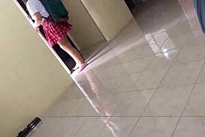 my stepsister tells me about oral sex at school and i ask her to replicate it with me 😏