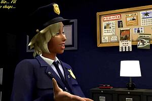 I parody sims 4 po-leece academy with shemale