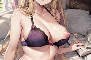 3d animated ai generated happy birthday surprise with pussy masturbation asmr