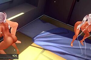 Two brown sluts get fucked mercilessly in this 3D hentai animation