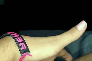 Masturbating my pussy while watching a hot porn movie, so exciting!