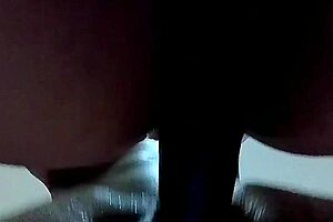 Watch that wet pussy take a big black dick deep, she moans.