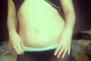 watch this teen dancing and sucking on her dildo, isn't it hot?