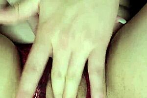 Feeling hot and unable to hold back in vertical video