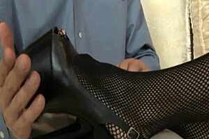 Bad Ass Babe Delivers Intense Foot Fetish Sucking and Footjob Pleasure.