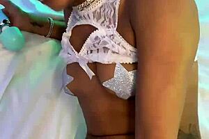 Butt plugged petite cutie cali caliente cums hard