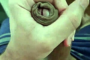 A cute brazilian twink slowly cums in his homemade solo video.