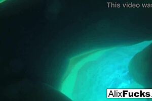 Watch Alix And Jenna's Underwater Lesbian Fun On Hidden Cam?